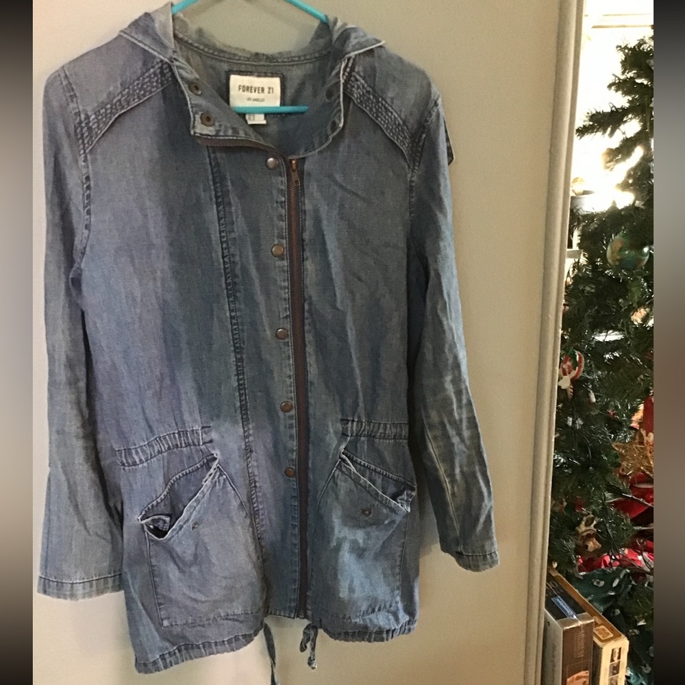Forever 21 Jean shacket